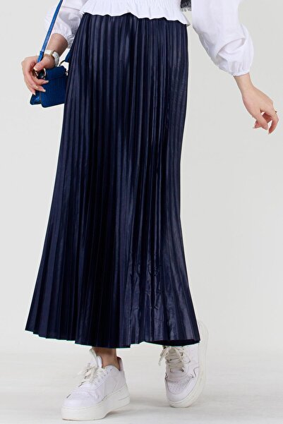 Sevitli Пілісе Детальна спідниця - темно-синя