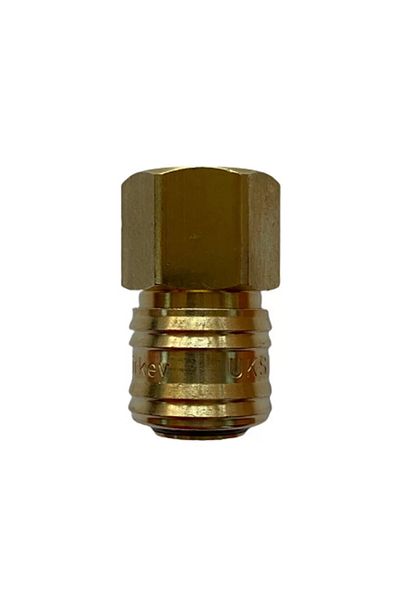 Astra Market Pneumatic Yellow Automatic Fitting (Stopper T26 Series Jack Female Body 1/2) (Lisinya)