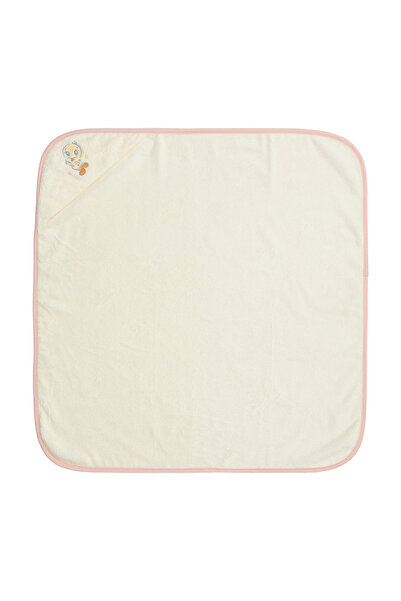 Özdilek Tweety Star Lisans Nakışlı Bambu Yenidoğan Bebek Pelerini 80x80 Cm