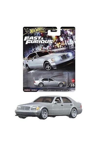 HOT WHEELS Premium Fast And Furious Mercedes Benz 500 Sel HRT94
