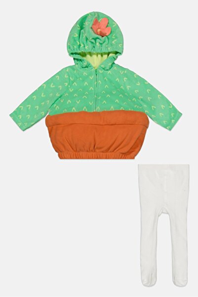 Carter's Toddlers Girl 2 Pieces Cactus Costume Set, Green