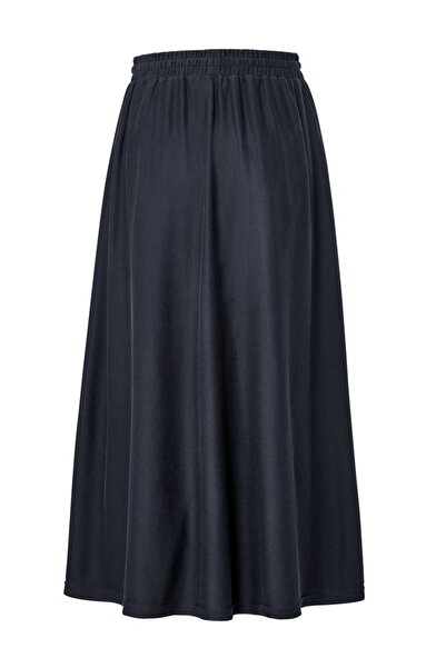 Tchibo Women Plain A line Skirt, Navy