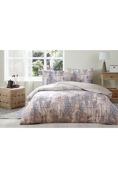 Özdilek Σετ Παπλωματοθήκη Vintage Rug Double Soft Life Satin