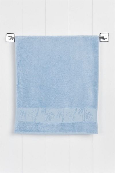 FAVORA Πετσέτα προσώπου Nurpak Bamboo 50x90 - Μπλε