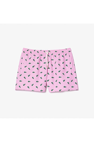 Lacoste Classic Erkek Pembe Deniz Şortu