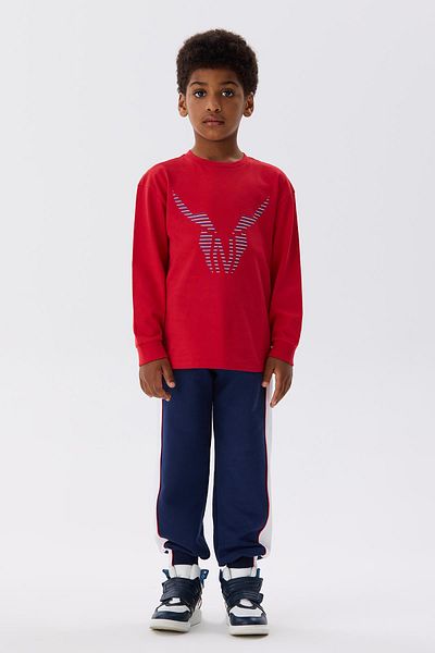 Nebbati BG Store Boy's Red T-Shirt