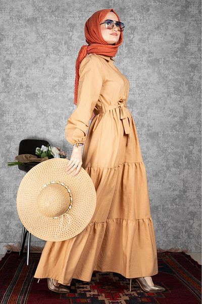 Sevitli Rochie Afra - Crem
