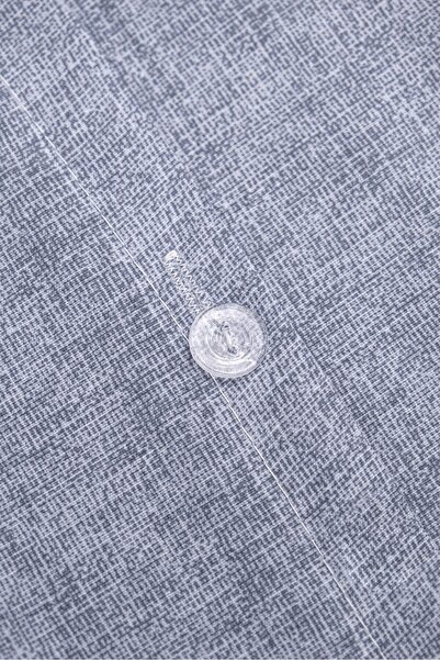 FAVORA Basic Lastikli Tek Kişilik Nevresim Takımı - Gri -