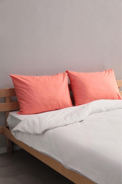 FAVORA 100% Cotton 2-Piece Pillowcase 50X70 - Nar Çi