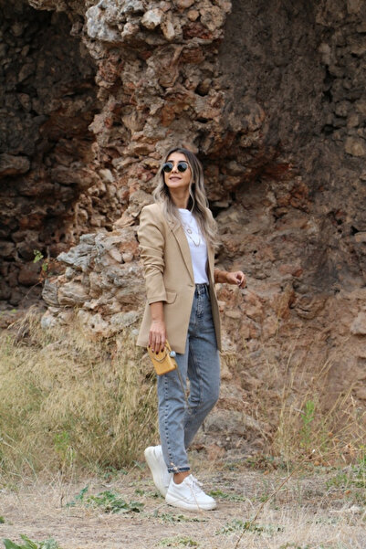 bytugcekaya Blazer s efektem pískové vlny