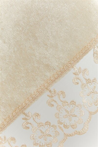 FAVORA Fatih Laced Velvet Fiskos Cover - Mink