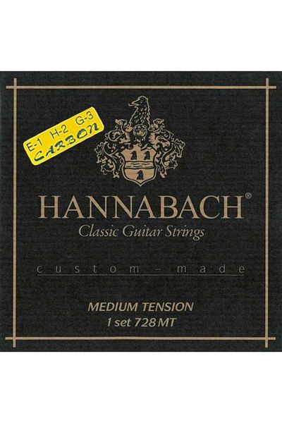 Hannabach 728mtc Custom Made Medium Tension Classic Guitar String