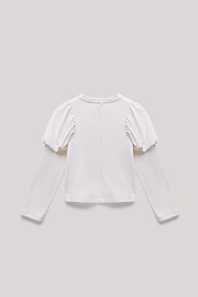 Lia Lea Bg Store Girls' Beige Blouse