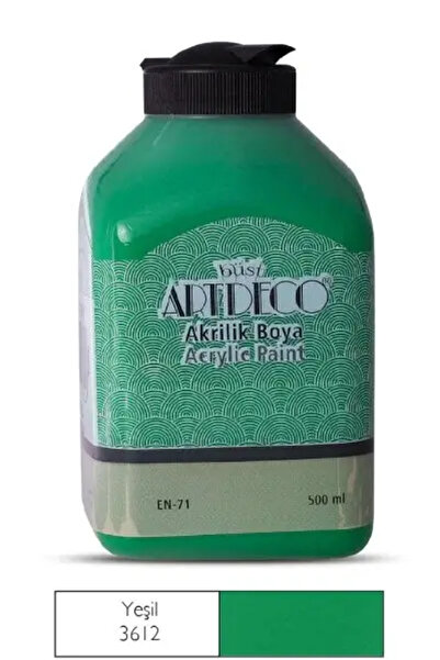 Artdeco Akrilik Boya 500ml Yeşil / 3612