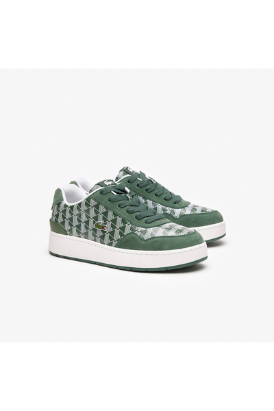 Lacoste Men's Ace Clip Leather Monogram Trainers