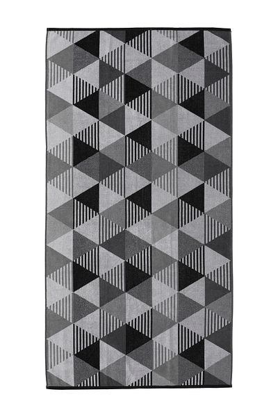 Özdilek Πετσέτα θαλάσσης Cannes Monument Black Velvet 86x162 cm