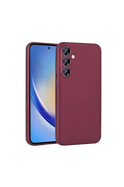 Ardemix غلاف هاتف جالاكسي A35 غطاء سيليكون زوري بريميير - برقوقي