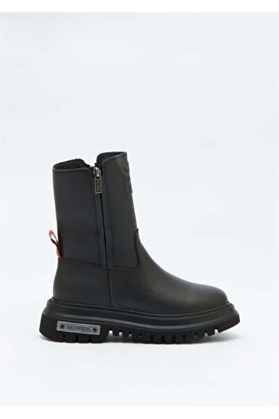 Harley Davidson River Kadın Siyah Deri Bot