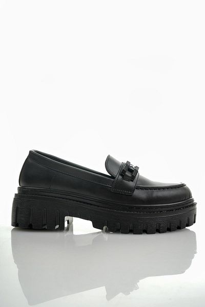 MUGGO Samantha Guaranteed - Thick Sole Buckle Women's Loafer Shoes