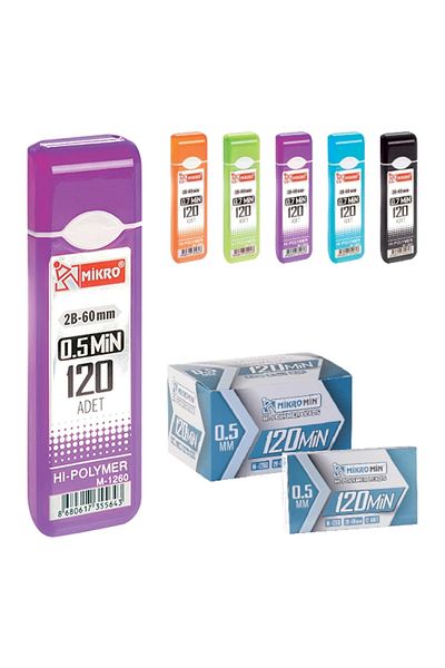 Mikro M-1260 120 قطعة Min 0.7 2b 60 مللي متر طرف