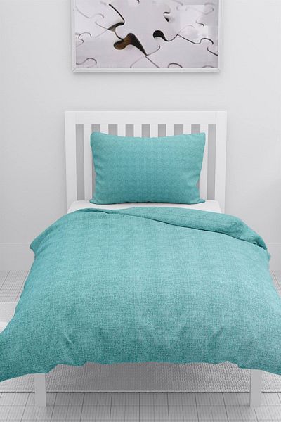 FAVORA Set cuvertură de pilota Vega Cotton Ranforce - Turcoaz
