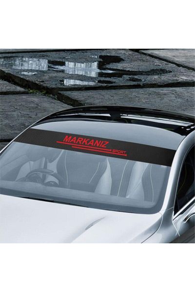 HARGE Carbon Windshield Auto Sticker For HG Renault Captur