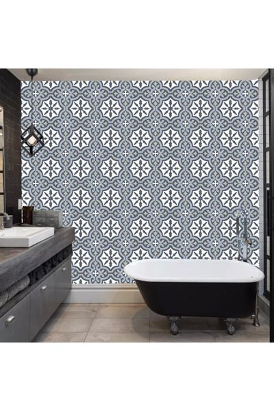 Acousticworld DecoHandy PVC Wall Tile - 30x30cm, Pack of 4, Tile Pattern, 0.36m2