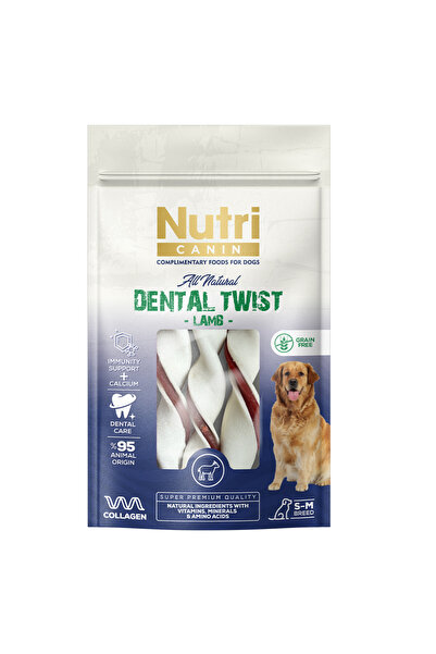 Nutri Canin Nc Dental Twist Kuzu 80gr