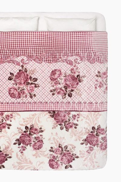 Sarar Wellsoft 4 Kg Rosery White Double Blanket