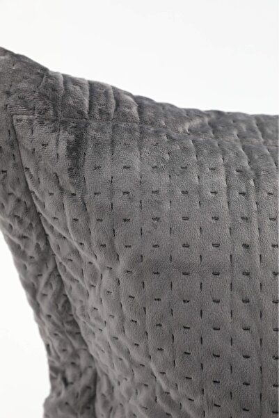 FAVORA Lidia Çift Kişilik Yatak Örtüsü Takımı - Antrasit