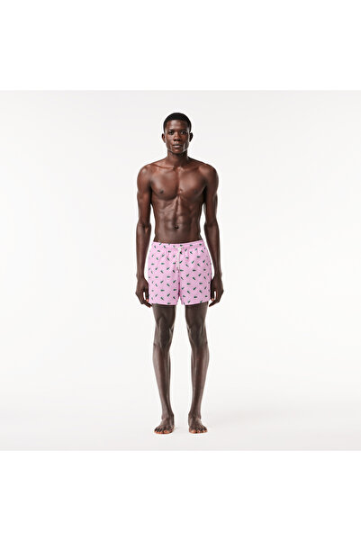 Lacoste Classic Erkek Pembe Deniz Şortu