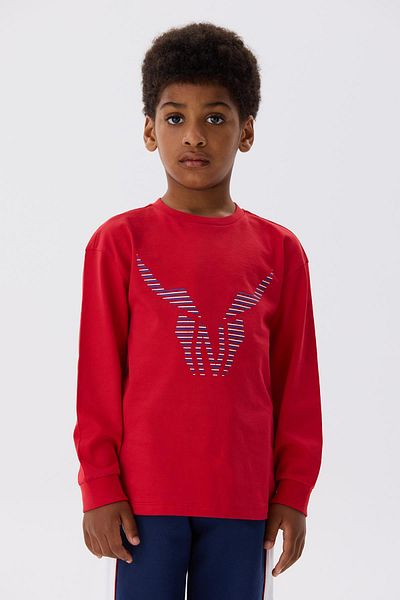 Nebbati BG Store Boy's Red T-Shirt