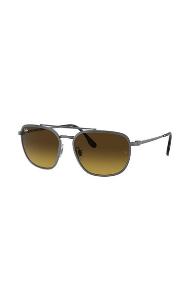 Ray-Ban Ray Ban Unisex Square Sunglasses- Rb 3708 - Lense Size:59mm - Gunmetal