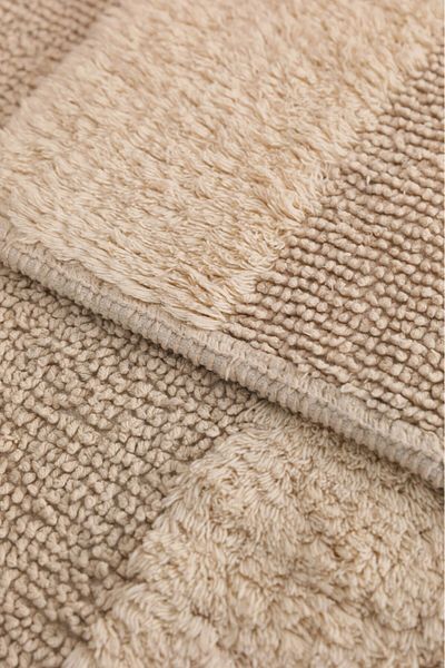 FAVORA İva Home Tufting 100% Φυσικό Βαμβάκι Σετ 2 Πατάκια Μπάνιου - Mink