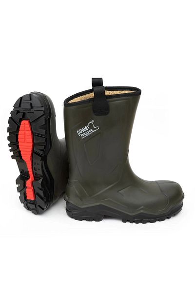 Polly Boot Pollyboot Power Rigger Boots with Steel Toe Size 45