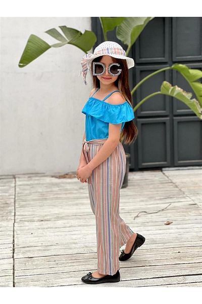 KOKOŞ BEBEK Kokoş Gray Detailed Jumpsuit with Hat