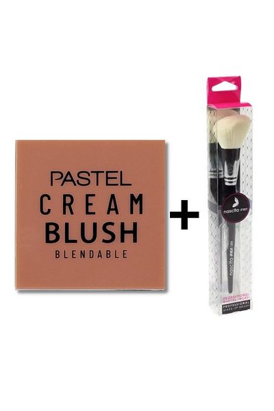Pastel No. 44 Blush + Nascita Blush Brush Set of 2