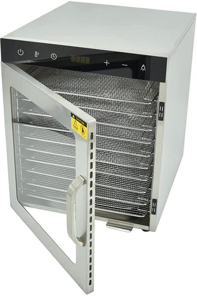 Dalle Ss-10h Dijital Paslanmaz Çelik 10 Tepsili Meyve -sebze Kurutma Makinesi