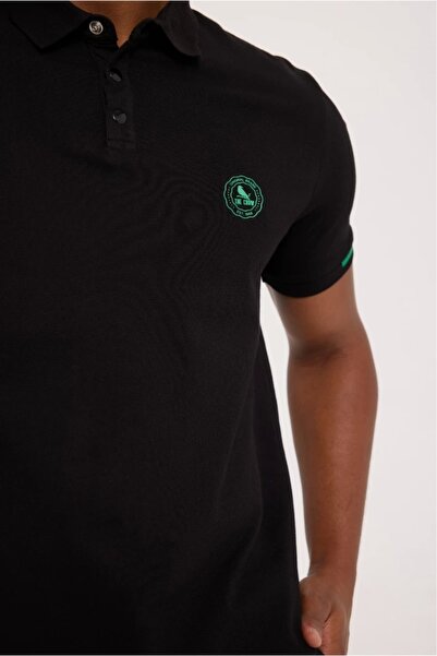 The Crow Ανδρικό μπλουζάκι Summer Polo Tc4615