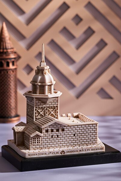 Anadolia Kız Kulesi Mermerit Heykel