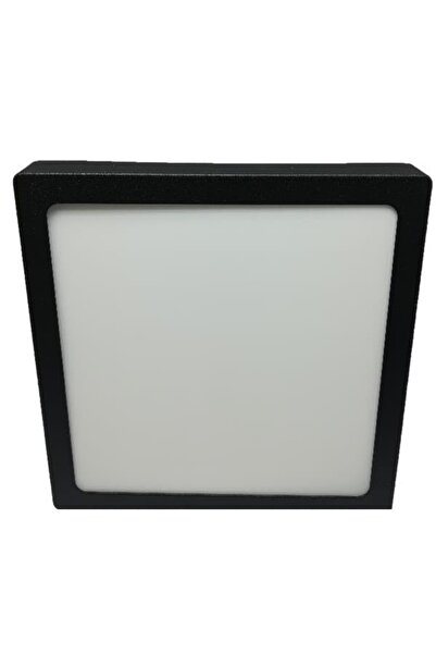 enparlak Noas 18W 6500K Beyaz Işık Siyah Kare Sıva Üstü Led Panel YL15-1800-S