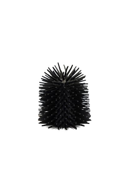 Prima Nova Ø85 mm Spare Silicone Wc Brush - Black