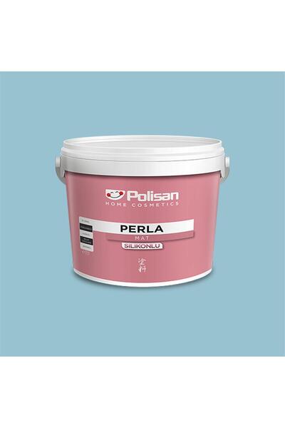 Polisan 4399 - Akdeniz - Ci-7444 2,5 Litre Perla Mat Silikonlu Iç Cephe Boyası (28800011000)