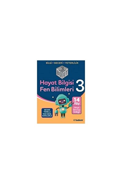 Tudem Yayınları 3.sınıf Hayat Bilgisi Fen Bilimleri 3 Boyut