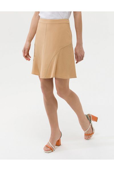 Pierre Cardin Beige A-Line Woven Skirt 50262592 -Vr011