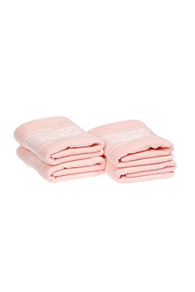 Özdilek Σετ πετσετών Camellia 4 τεμαχίων ροζ - 50x80 Kdn(ET)