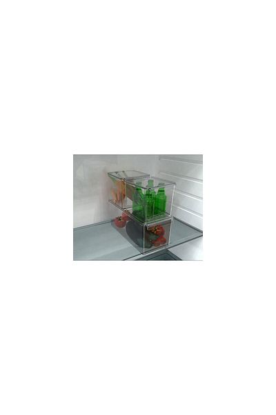 Prima Nova Set transparent de 3 piese pentru frigider și dulap - bucătărie și baie