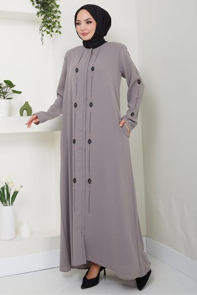 hafsamina Grey Icon Stone Ferace - HM2480