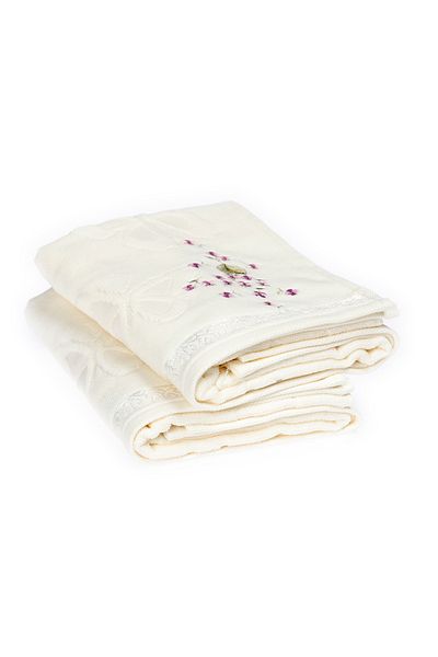 Özdilek Jasmin 2-pack NakTowel Kdf 50x90 Cream(ET)