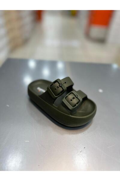 Akınal Bella Double Buckle Booties Unisex Children's Slippers